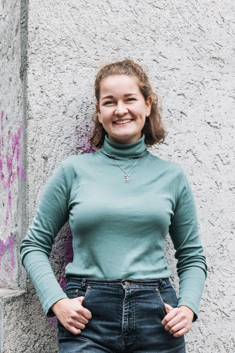 Unsere liebe Mitstreiterin Kira Hoffmann, die auf dem Gruppenfoto fehlt